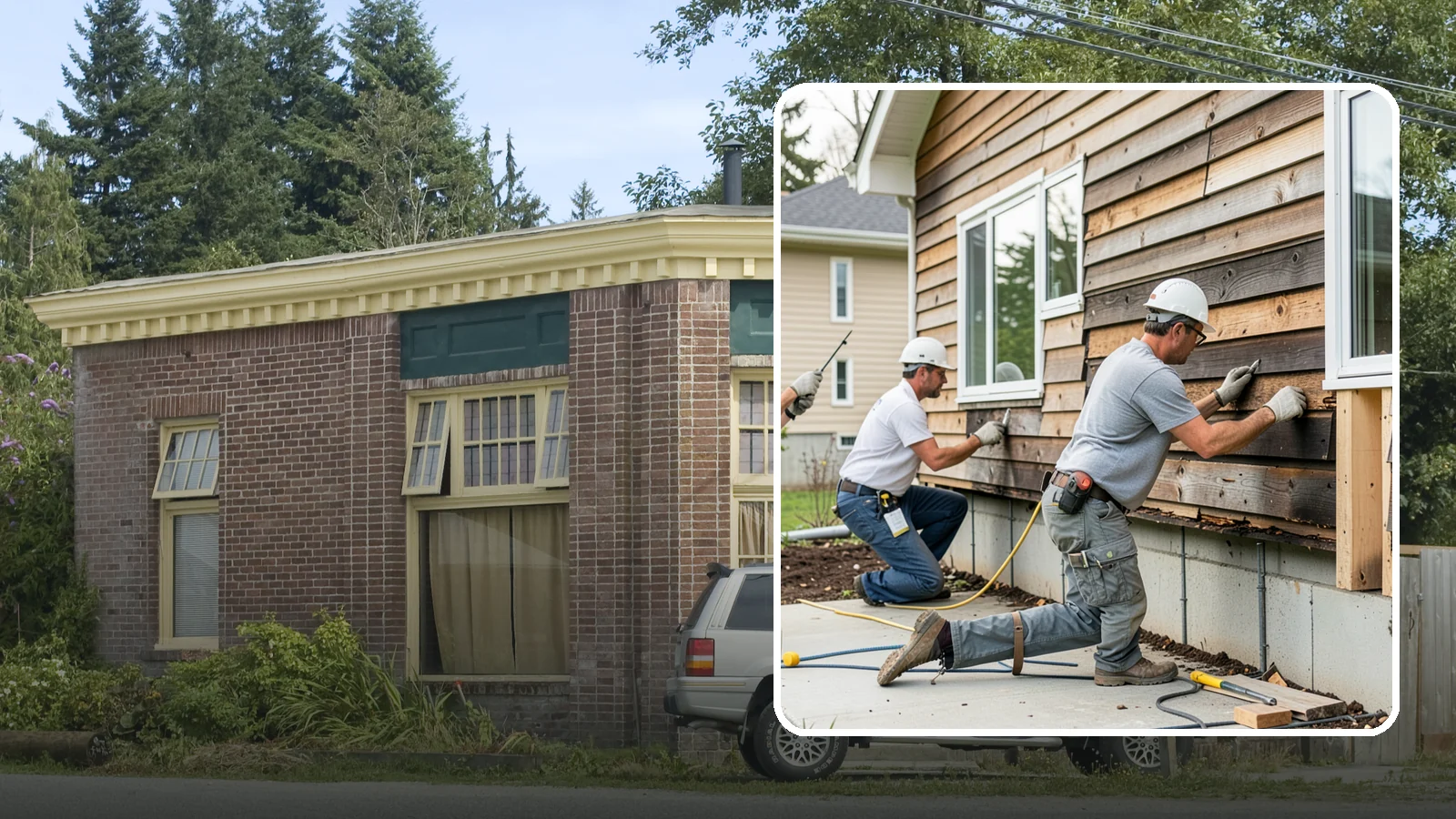 Wood Rot Repair in Hamilton, Skagit County, WA - Thorough wood rot repair for the decking, siding, and trim our damp climate wears down.