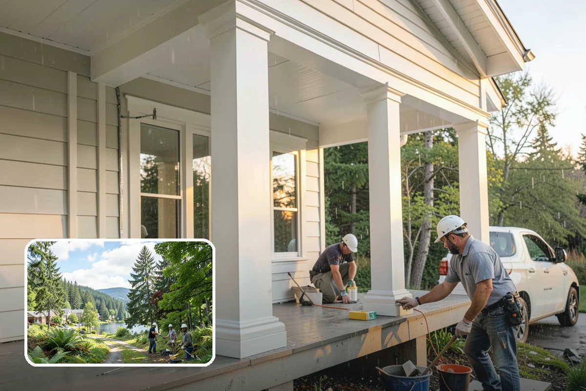 Wood Rot Repair in Lake Forest Park, King County, WA - Replaces decayed wood with durable material