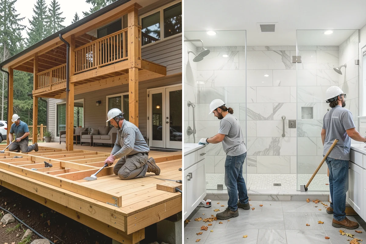 Wood Rot Repair in Mountlake Terrace, Snohomish County, WA - Inspect and mark all rotted sections