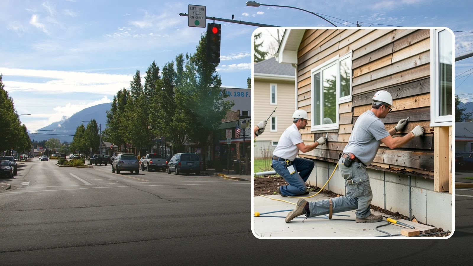 Wood Rot Repair in North Bend, King County, WA - Thorough wood rot repair for the decking, siding, and trim our damp climate wears down.