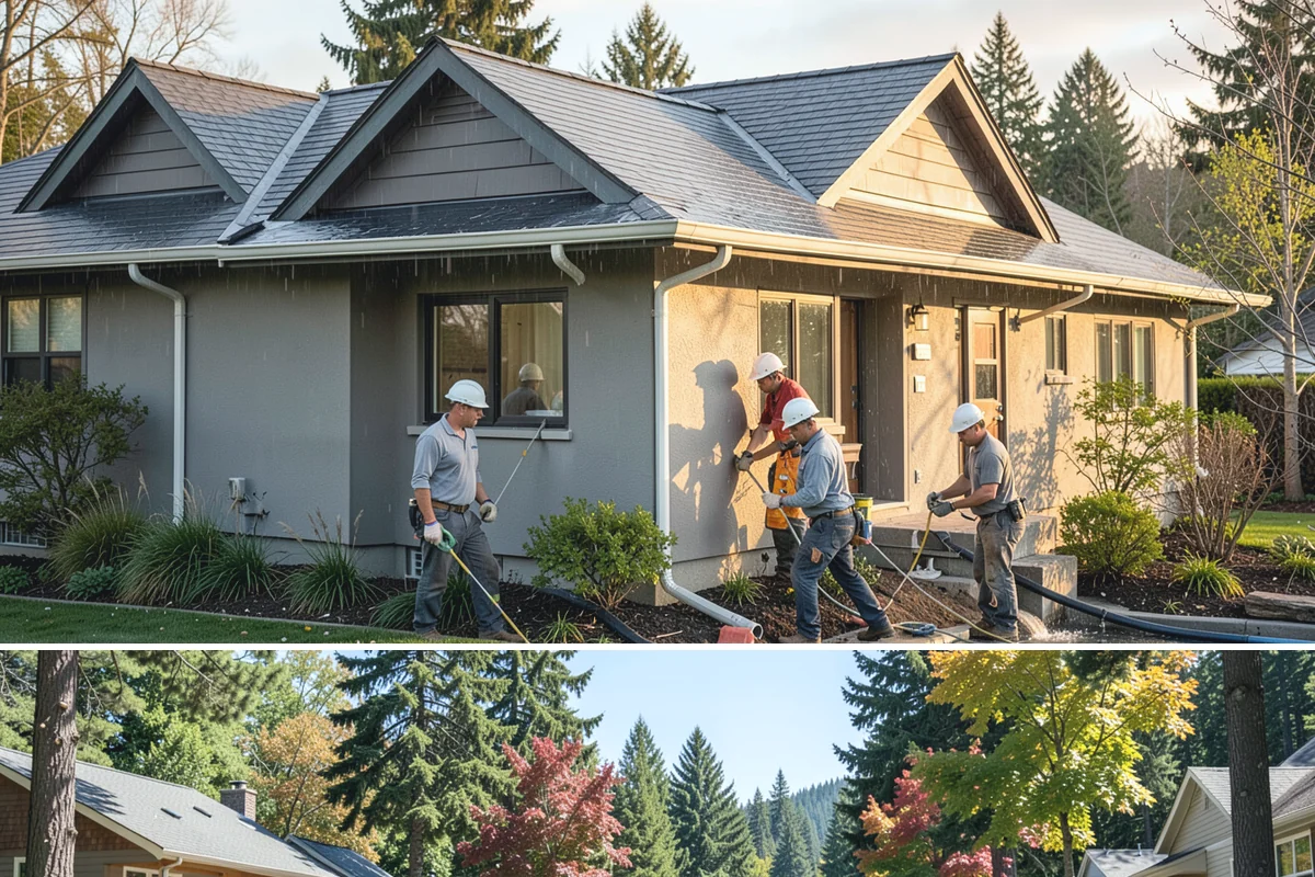 Wood Rot Repair in Orting, Pierce County, WA - Late spring through early fall offers the dry conditions this exterior work needs.
