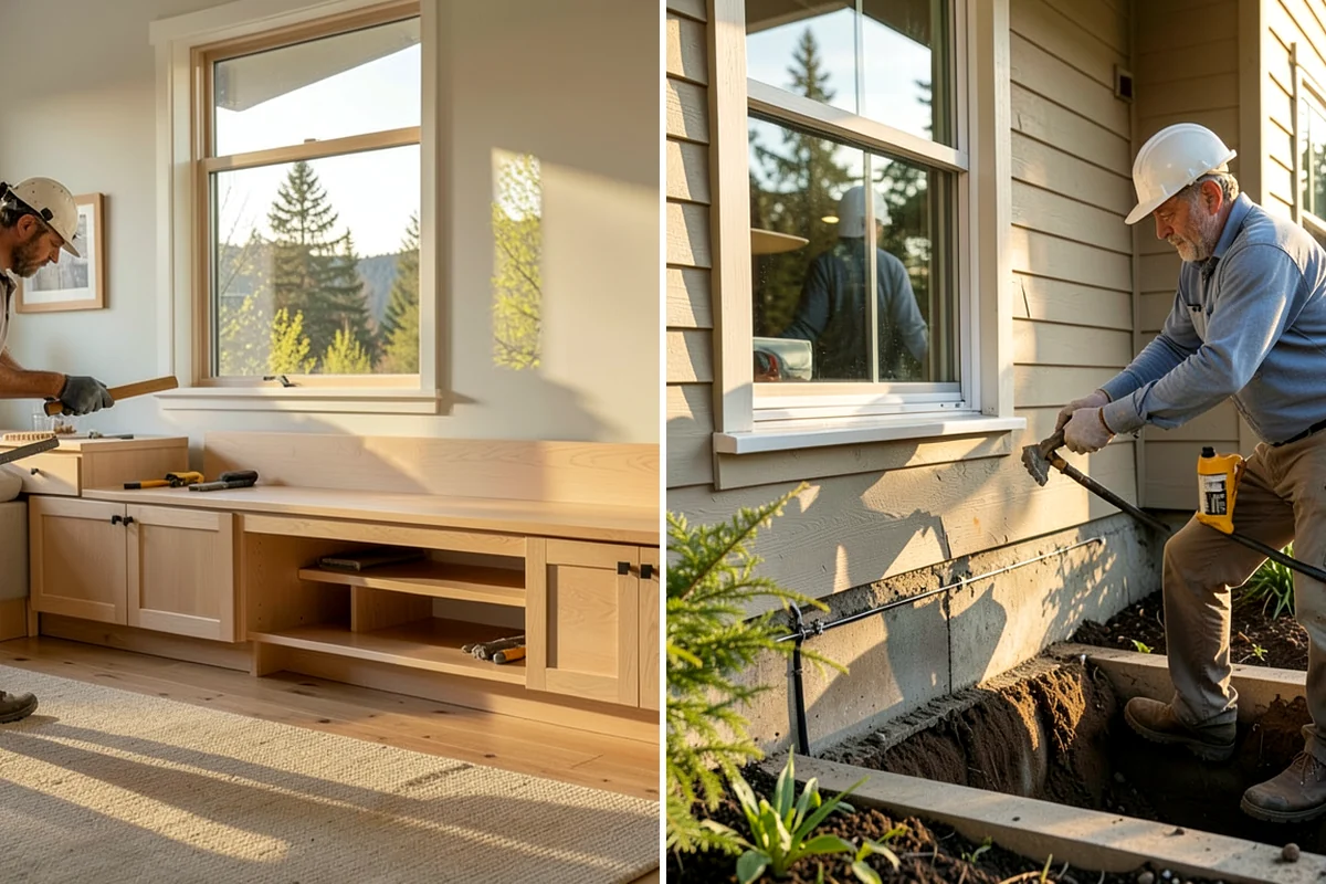 Wood Rot Repair in Pacific, King County, WA - Inspect and mark all rotted sections