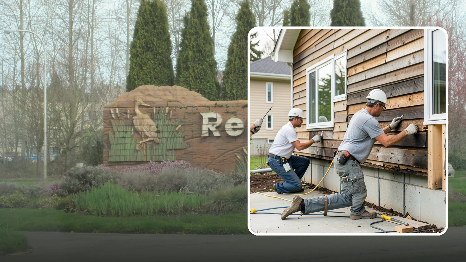 Wood Rot Repair in Renton, King County, WA - Thorough wood rot repair for the decking, siding, and trim our damp climate wears down.