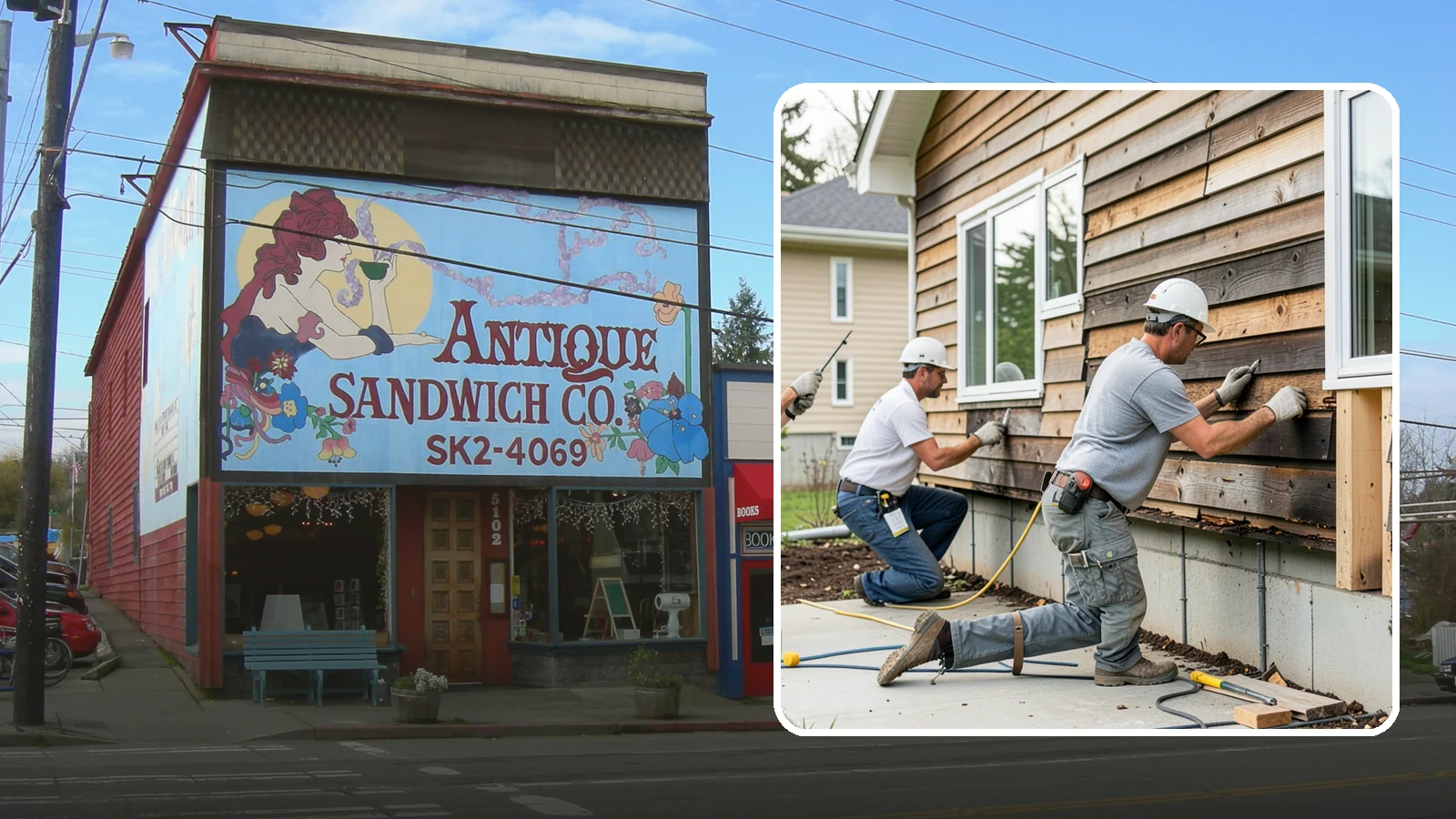 Wood Rot Repair in Ruston, Pierce County, WA - Thorough wood rot repair for the decking, siding, and trim our damp climate wears down.