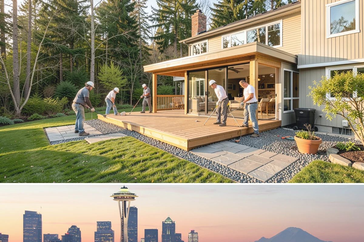Wood Rot Repair in Seattle, King County, WA - Late spring through early fall offers the dry conditions this exterior work needs.