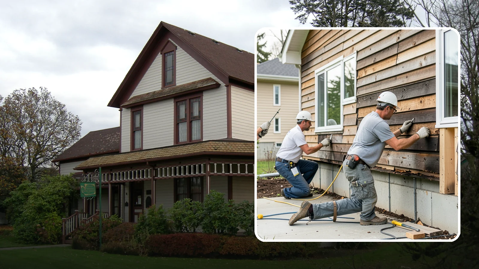 Wood Rot Repair in Sumner, Pierce County, WA - Thorough wood rot repair for the decking, siding, and trim our damp climate wears down.
