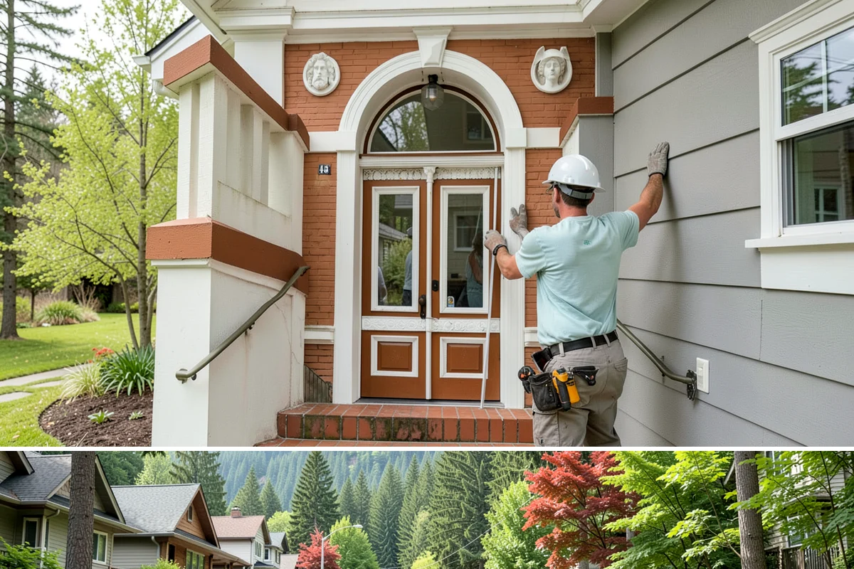Wood Staining in Darrington, Snohomish County, WA - Exterior staining is best in the dry summer stretch, while interior staining can proceed comfortably any time of year.