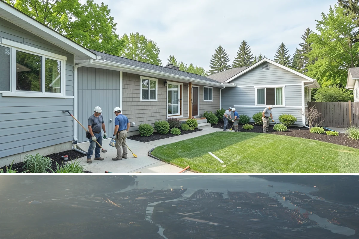 Wood Staining in Fife, Pierce County, WA - Exterior staining is best in the dry summer stretch, while interior staining can proceed comfortably any time of year.
