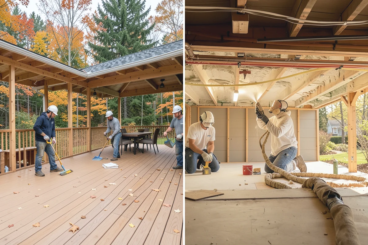 Wood Staining in Granite Falls, Snohomish County, WA - Sand and clean the wood to an even, open surface