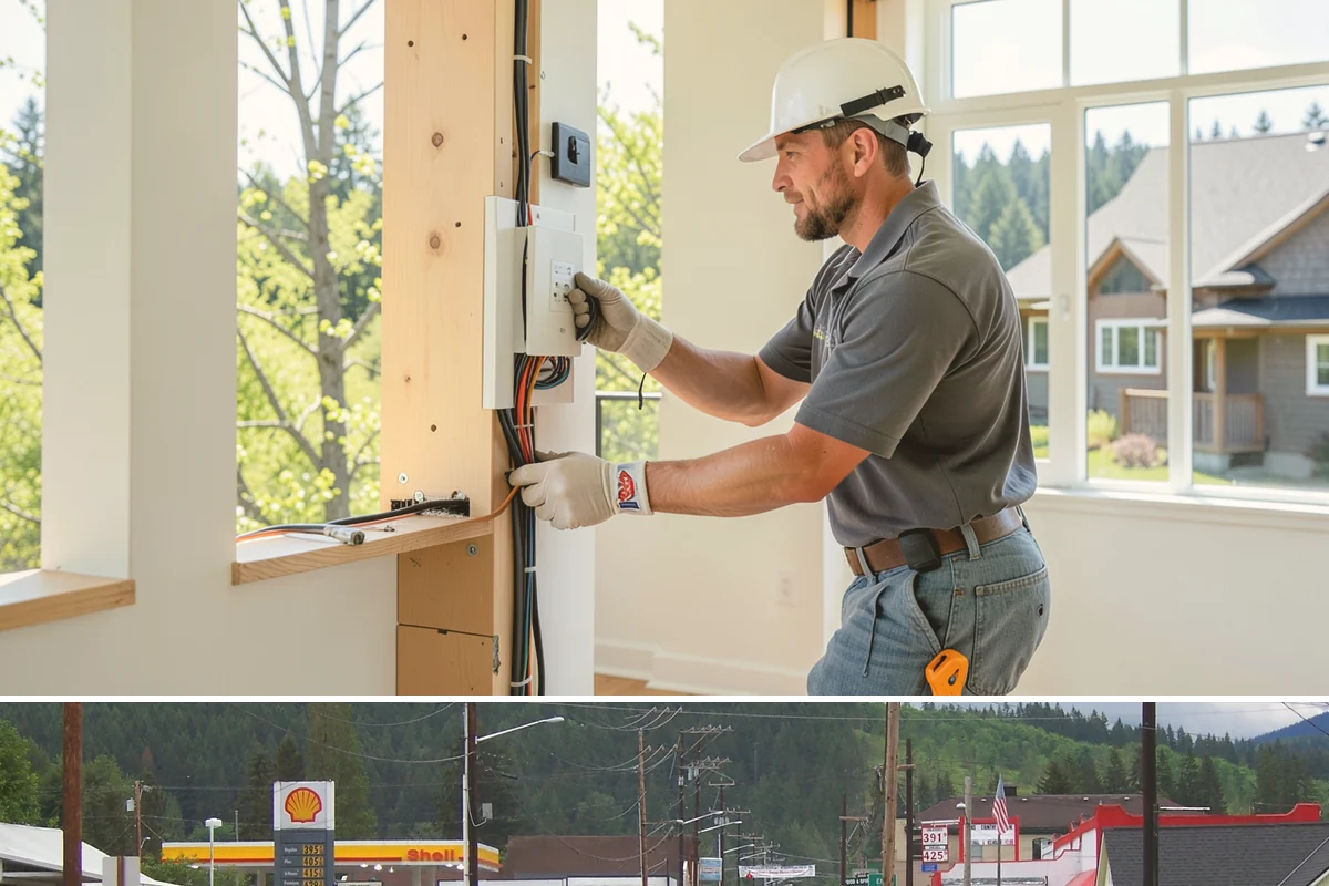 Wood Staining in Granite Falls, Snohomish County, WA - Exterior staining is best in the dry summer stretch, while interior staining can proceed comfortably any time of year.