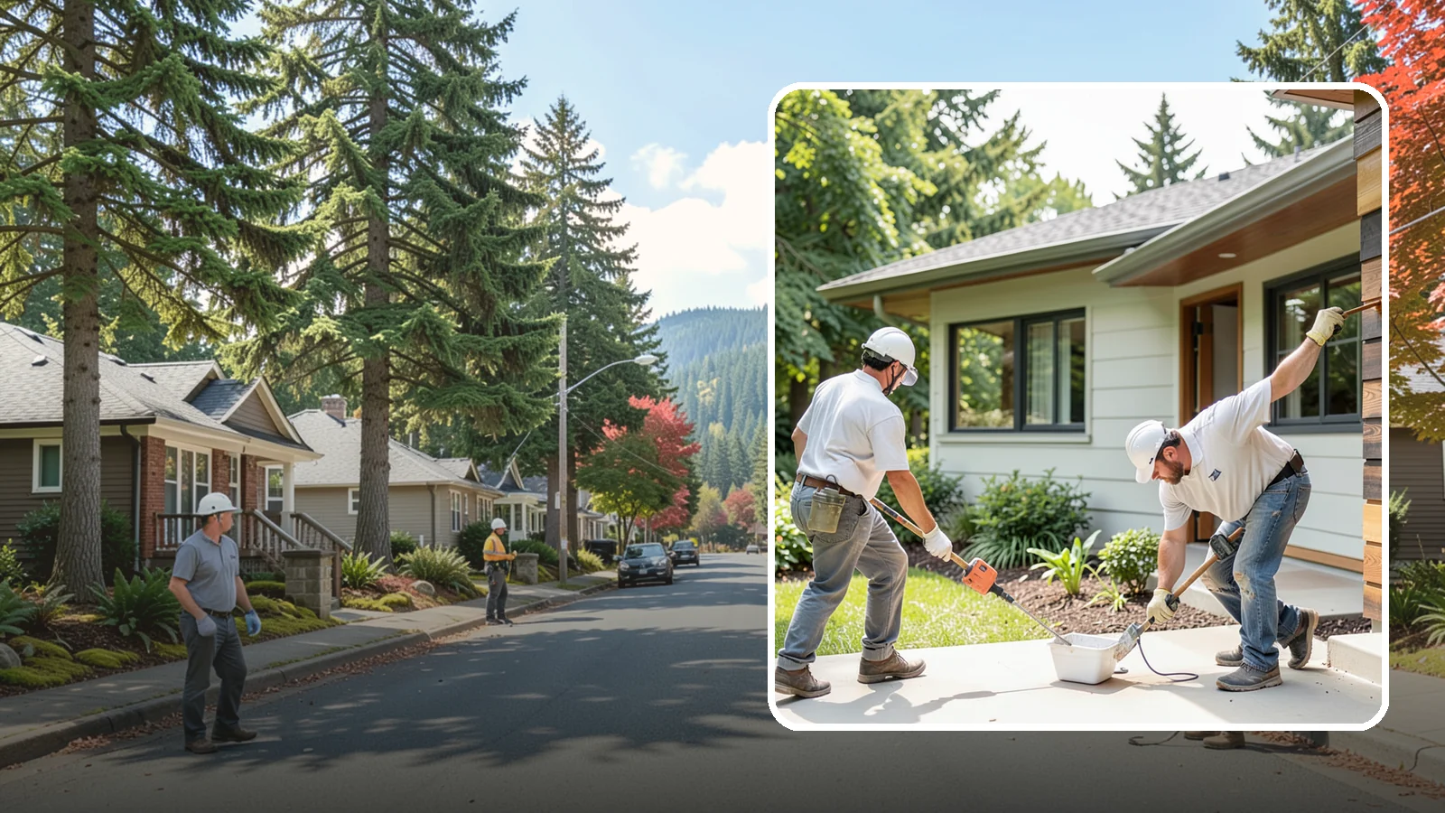 Wood Staining in Hunts Point, King County, WA - Wood staining enriches the grain of interior and exterior wood while adding protection.