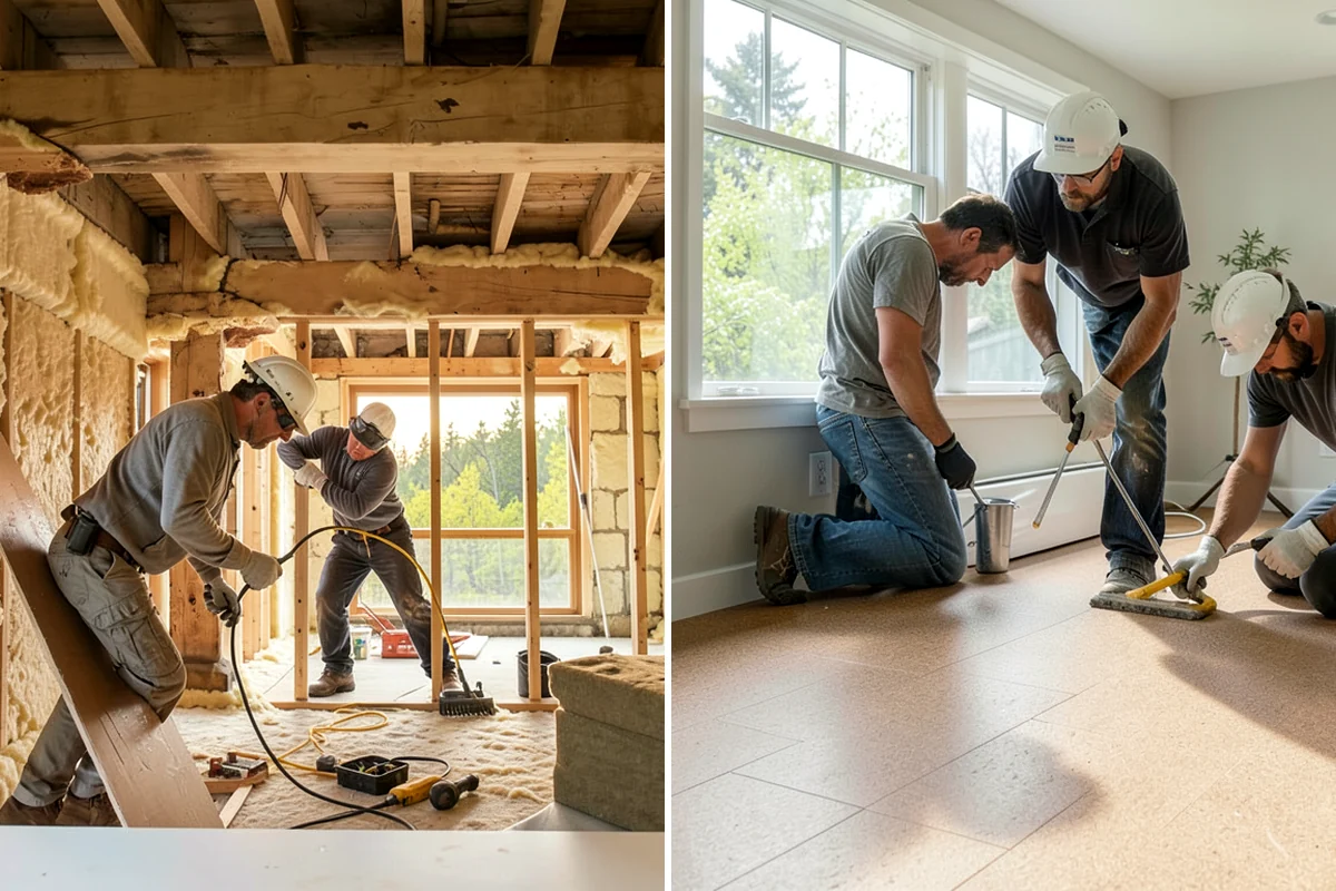 Wood Staining in Hunts Point, King County, WA - Sand and clean the wood to an even, open surface