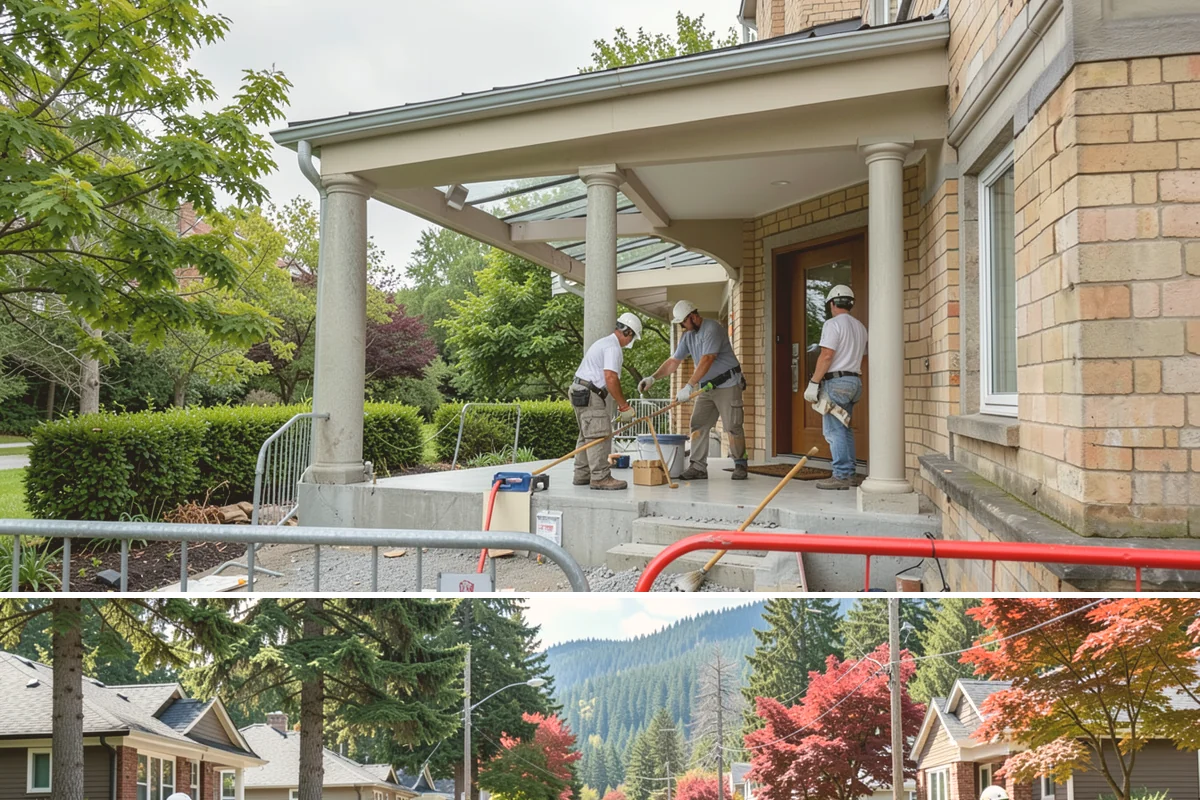 Wood Staining in Hunts Point, King County, WA - Exterior staining is best in the dry summer stretch, while interior staining can proceed comfortably any time of year.