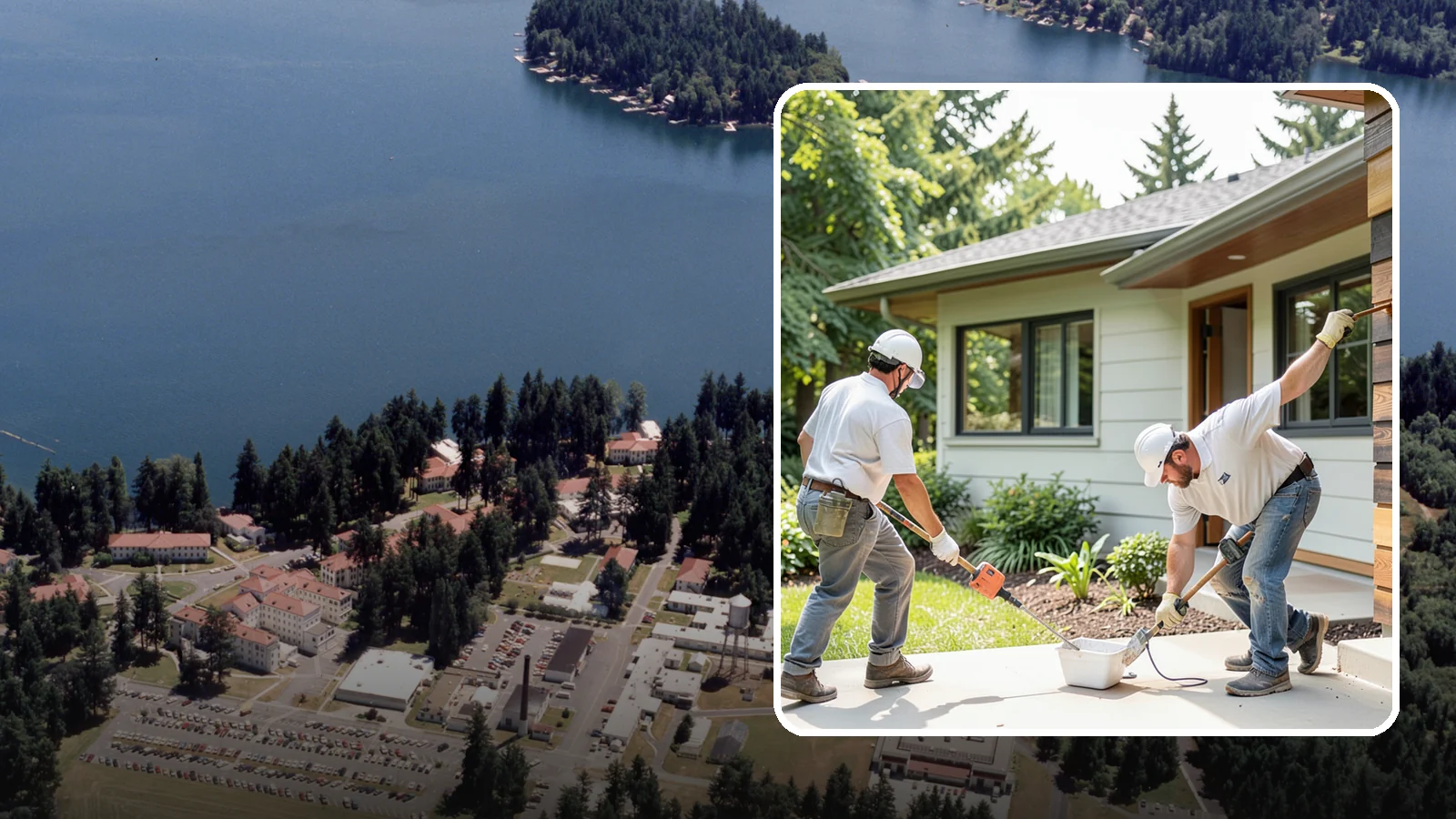 Wood Staining in Lakewood, Pierce County, WA - Wood staining enriches the grain of interior and exterior wood while adding protection.