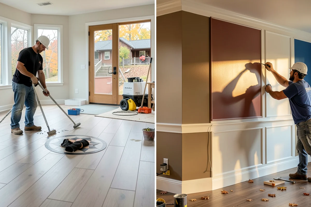 Wood Staining in Lakewood, Pierce County, WA - Sand and clean the wood to an even, open surface