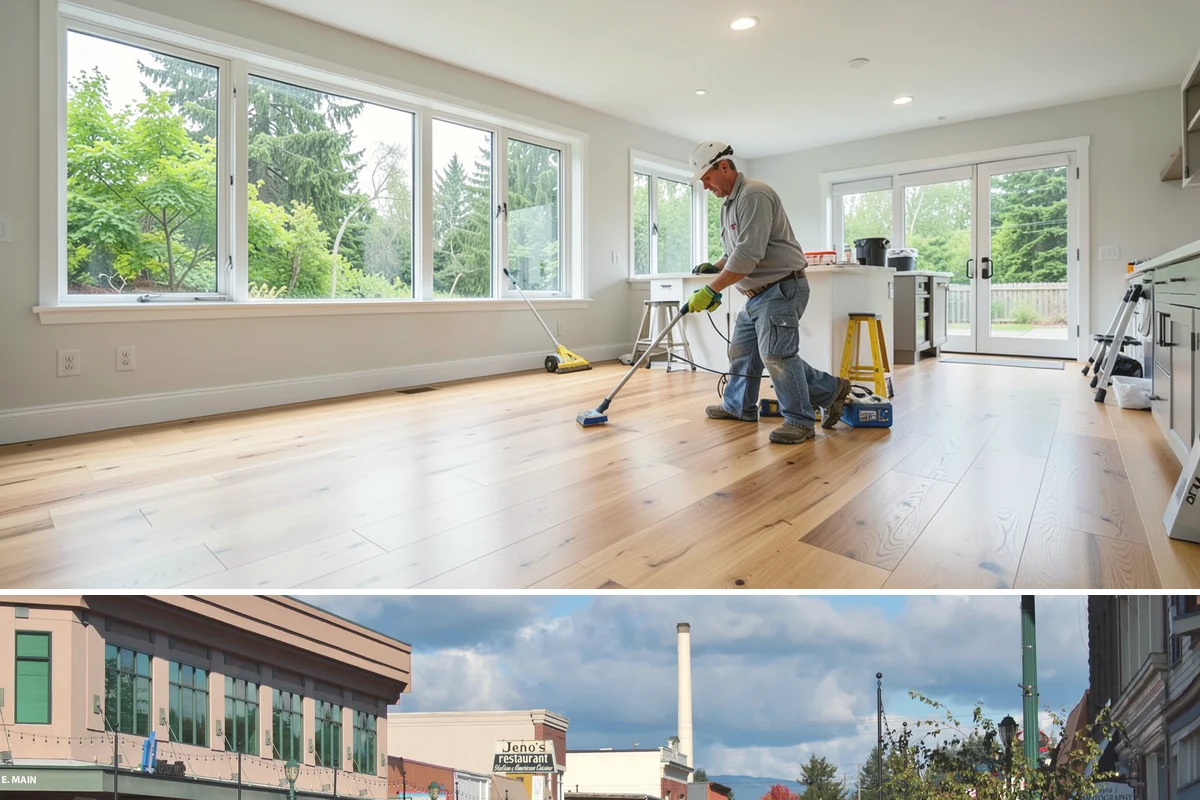 Wood Staining in Monroe, Snohomish County, WA - Exterior staining is best in the dry summer stretch, while interior staining can proceed comfortably any time of year.