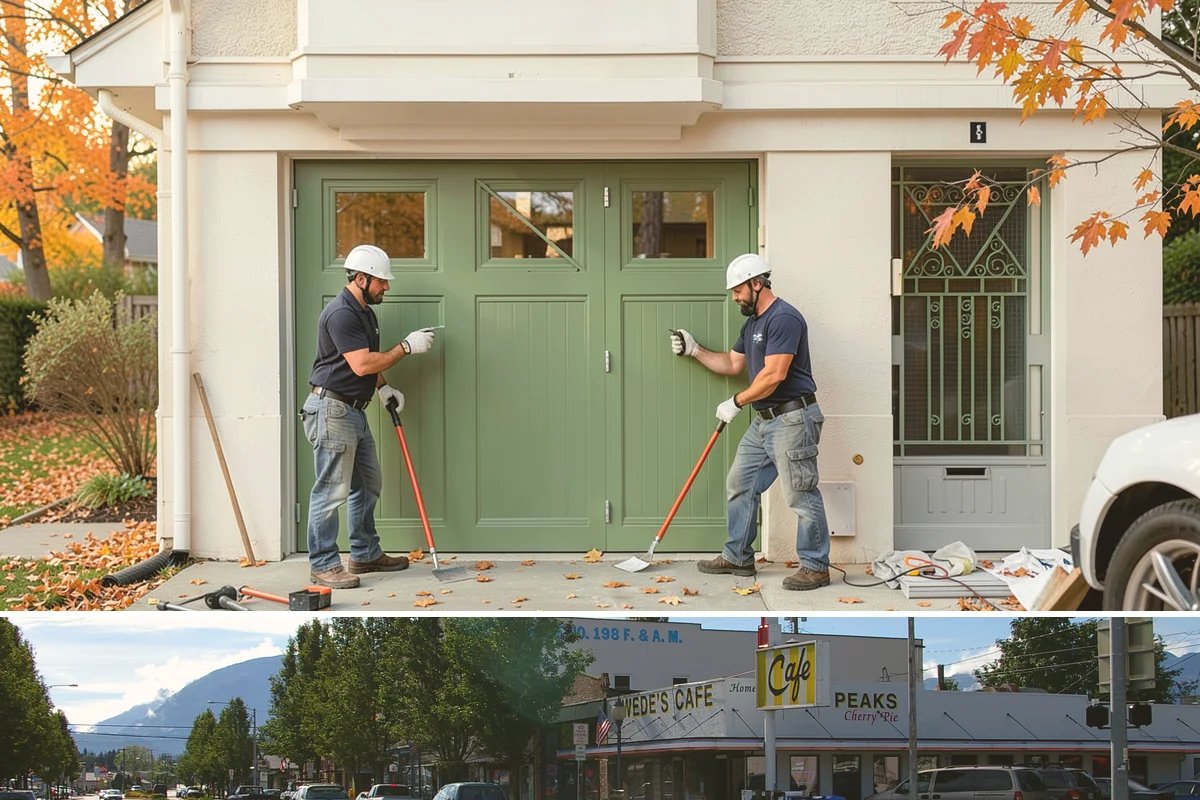 Wood Staining in North Bend, King County, WA - Exterior staining is best in the dry summer stretch, while interior staining can proceed comfortably any time of year.