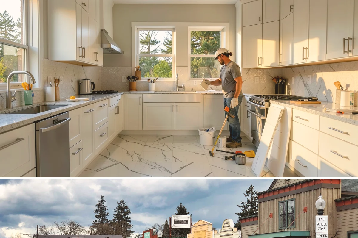 Wood Staining in Roy, Pierce County, WA - Exterior staining is best in the dry summer stretch, while interior staining can proceed comfortably any time of year.