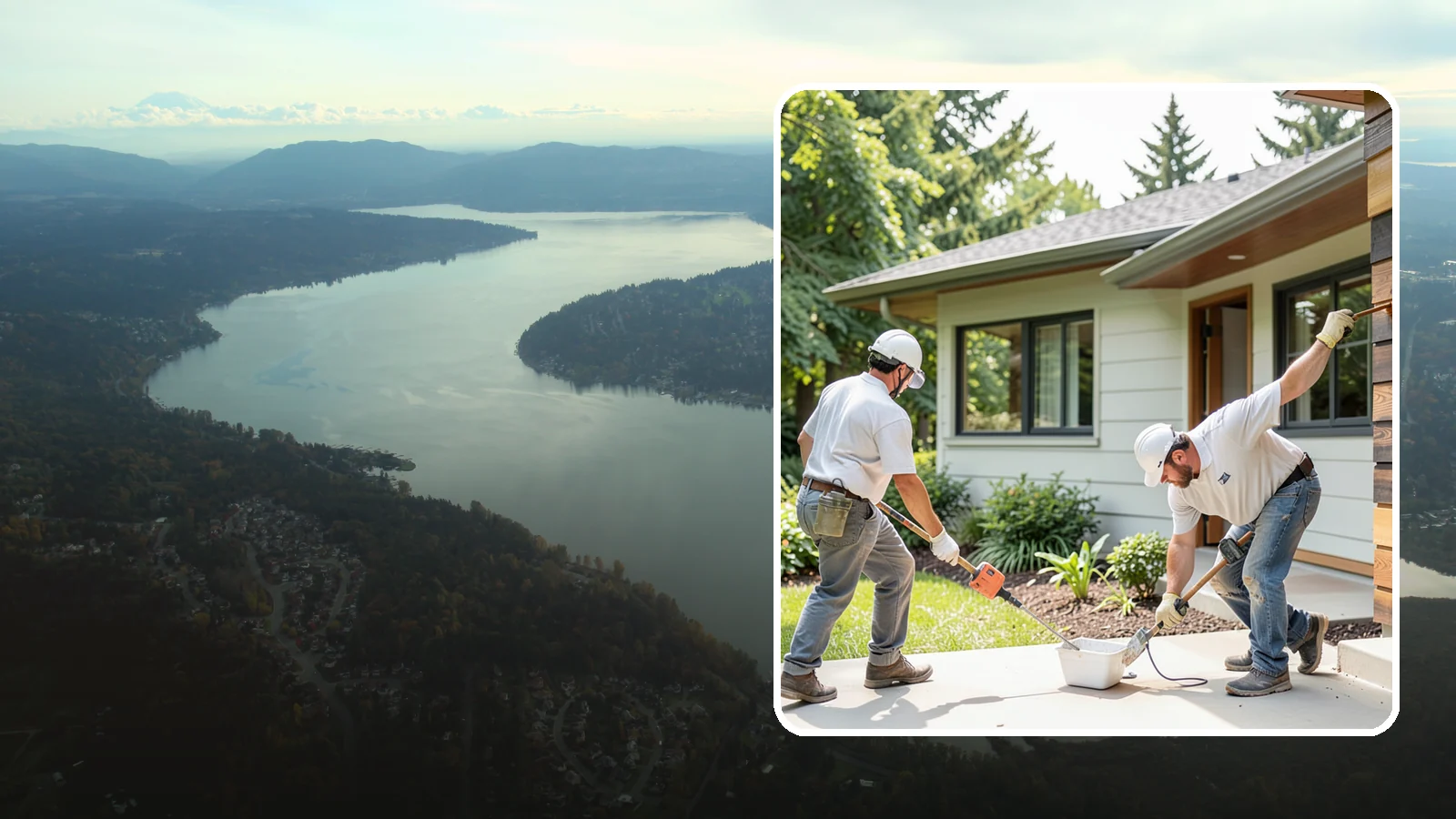 Wood Staining in Sammamish, King County, WA - Wood staining enriches the grain of interior and exterior wood while adding protection.