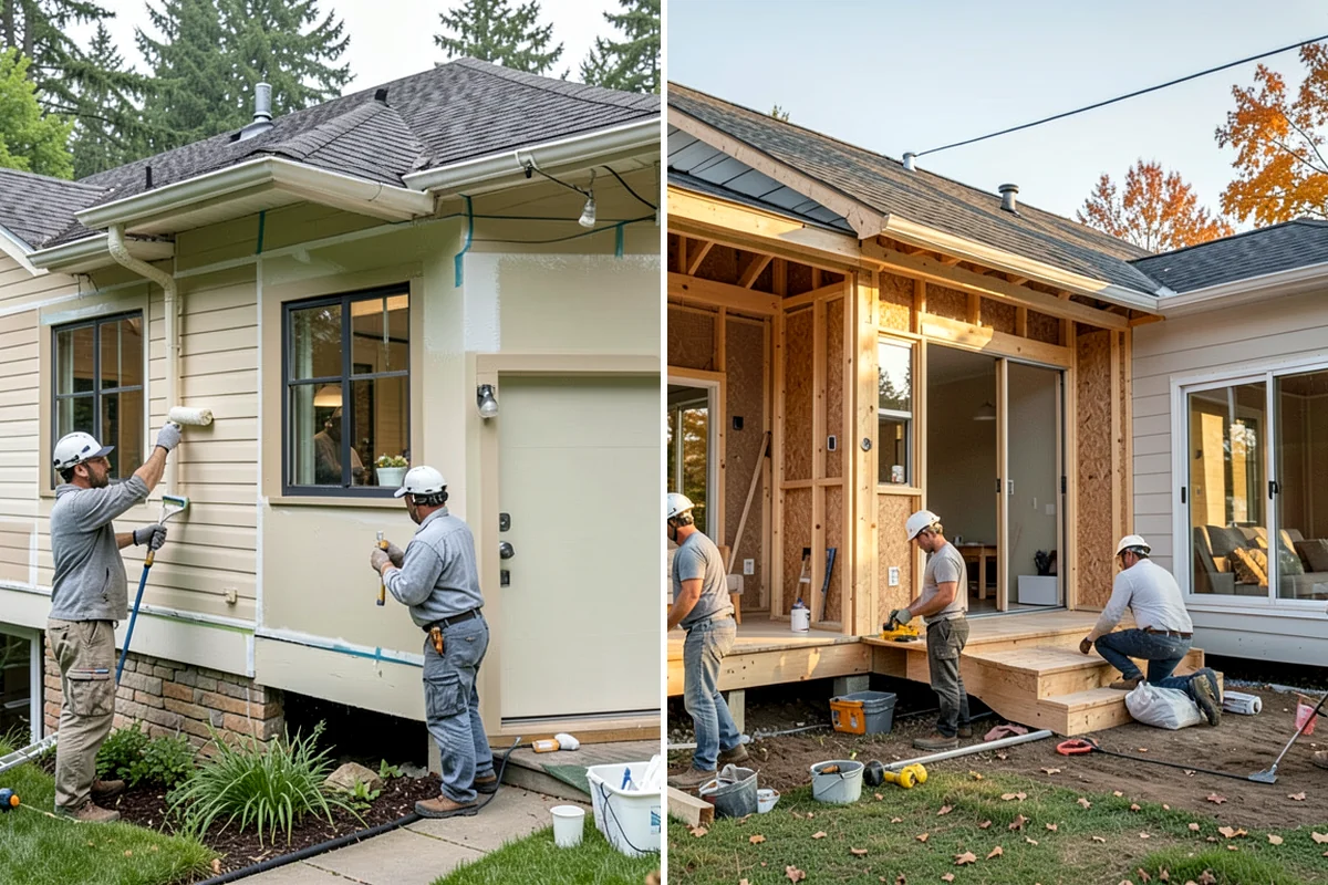 Wood Staining in Sedro-Woolley, Skagit County, WA - Sand and clean the wood to an even, open surface
