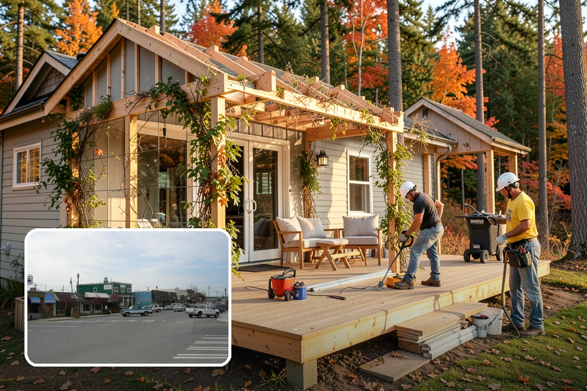 Wood Staining in Stanwood, Snohomish County, WA - Rich, even color that highlights natural wood grain
