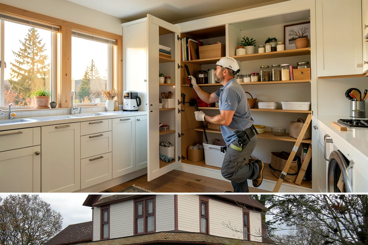 Wood Staining in Sumner, Pierce County, WA - Exterior staining is best in the dry summer stretch, while interior staining can proceed comfortably any time of year.