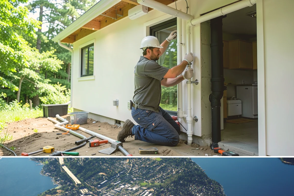 Wood Stove Installation in Mercer Island, King County, WA - Wood stove installs are best scheduled in late summer or early fall, before wood-burning season and the rush that comes with it.