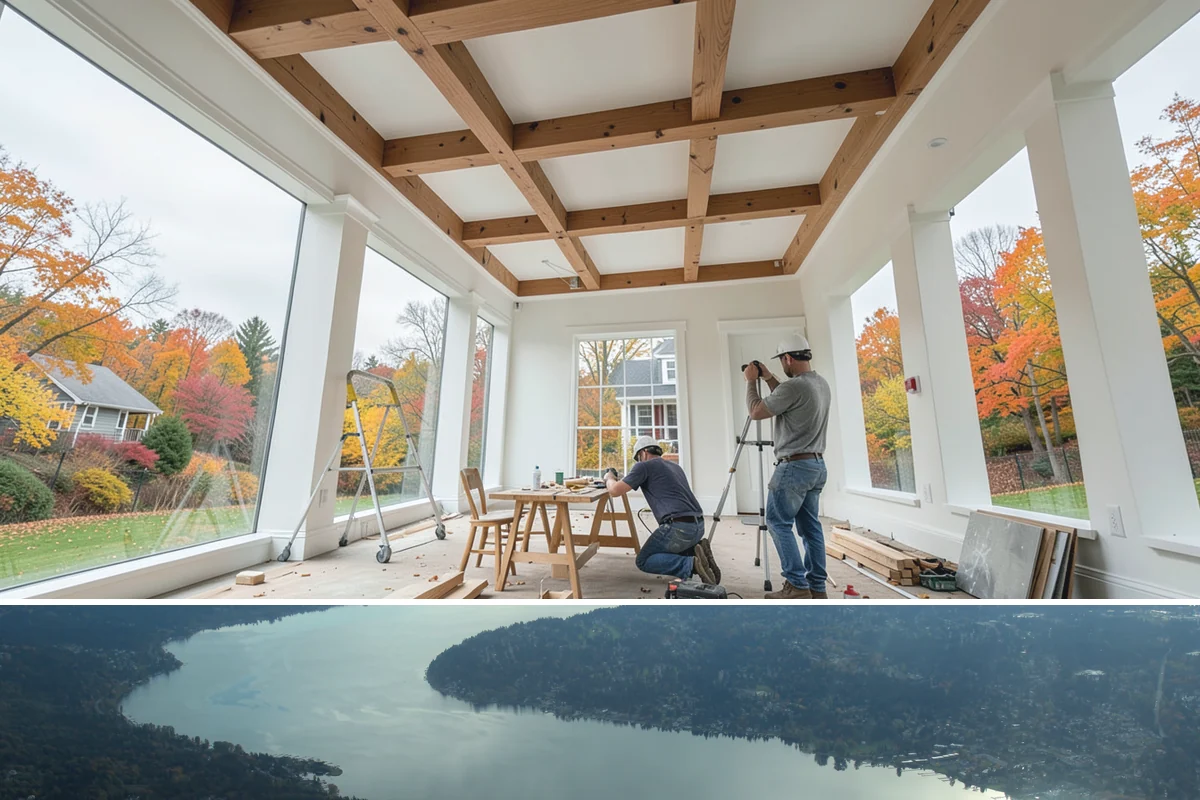 Wood Stove Installation in Sammamish, King County, WA - Wood stove installs are best scheduled in late summer or early fall, before wood-burning season and the rush that comes with it.