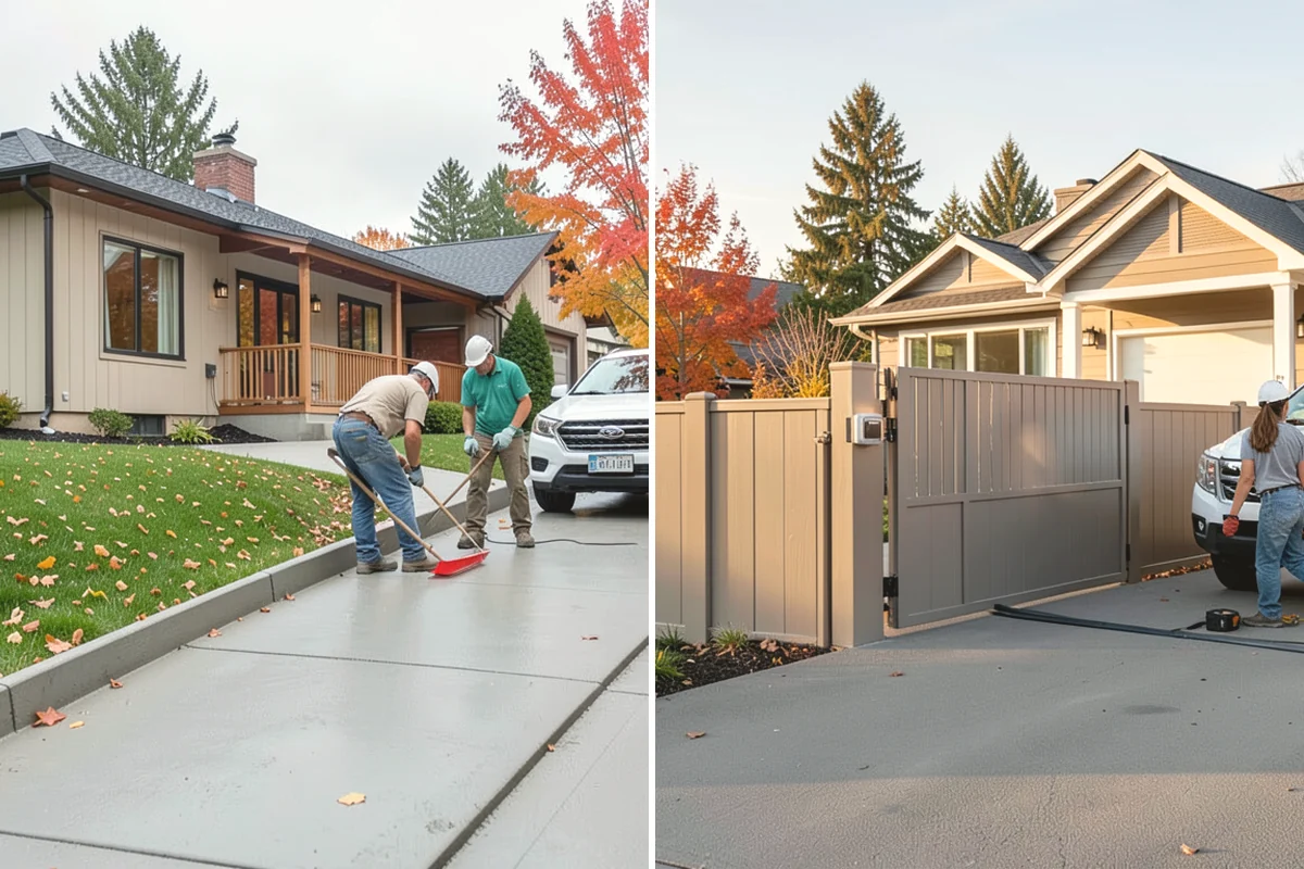 Wood Stove Installation in Yarrow Point, King County, WA - Position the stove and build the hearth protection