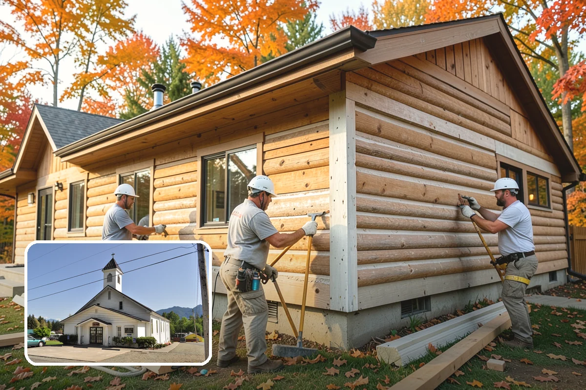 Wood Window Installation in Concrete, Skagit County, WA - Rich, natural appearance that elevates interiors