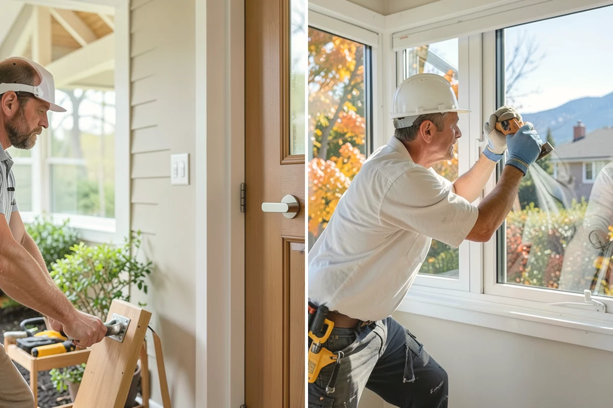 Wood Window Installation in Duvall, King County, WA - Assess openings and select clad or primed wood units