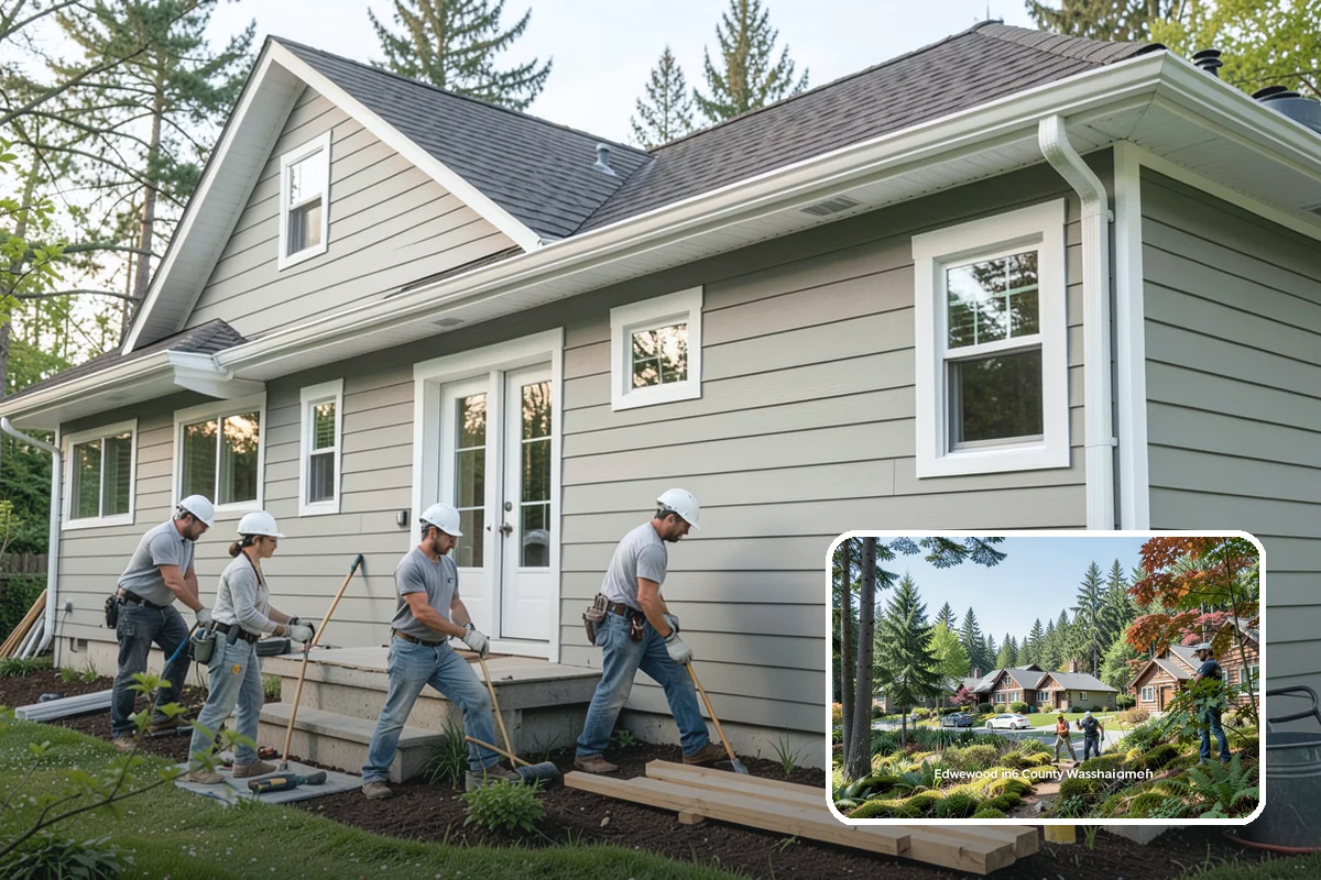 Wood Window Installation in Edgewood, Pierce County, WA - Rich, natural appearance that elevates interiors