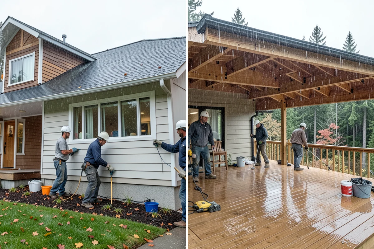 Wood Window Installation in Gig Harbor, Pierce County, WA - Assess openings and select clad or primed wood units