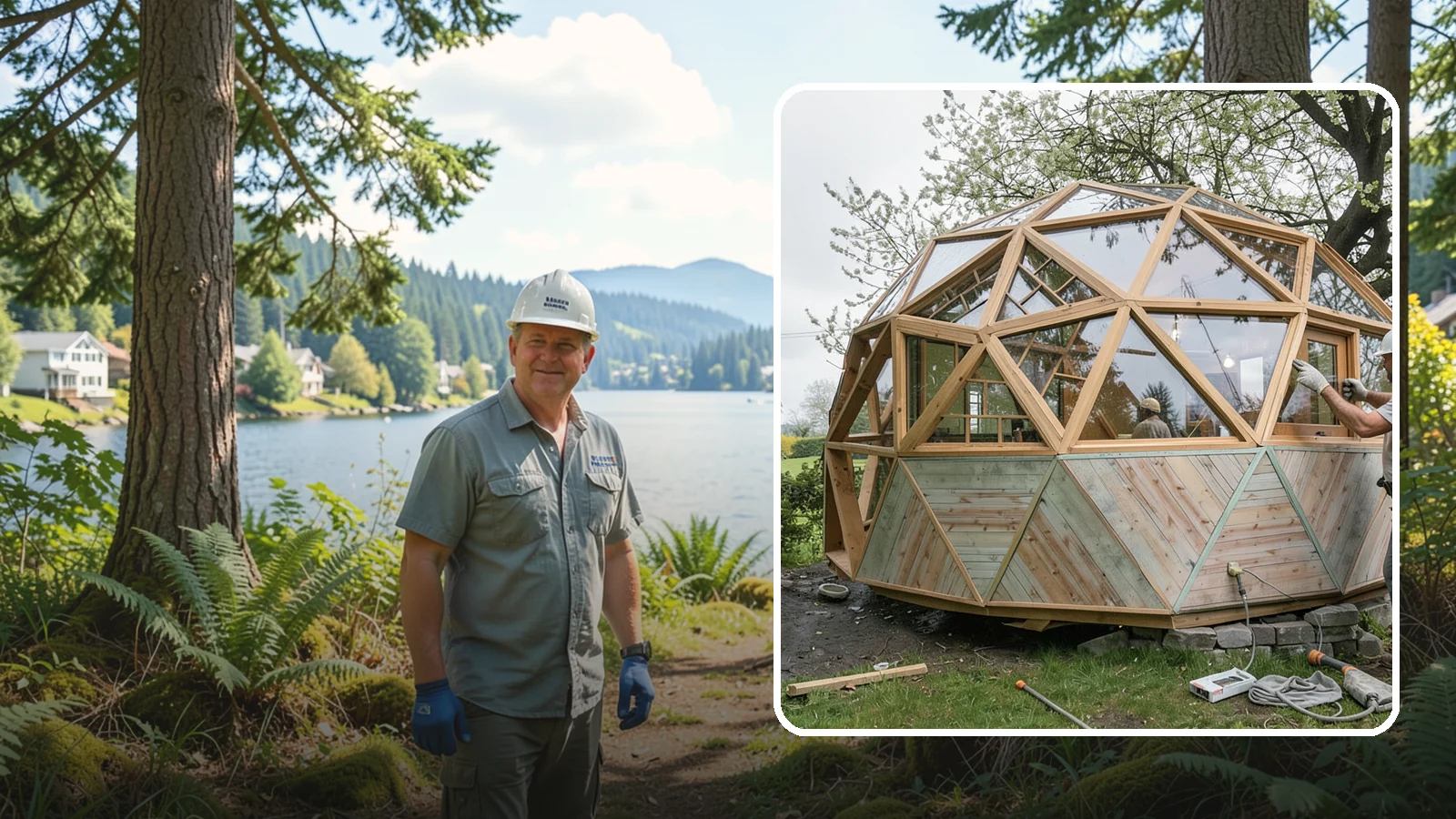 Wood Window Installation in Milton, King County, WA - Installing warm, classic wood windows with the sealing and protection they need to thrive in a rainy climate.