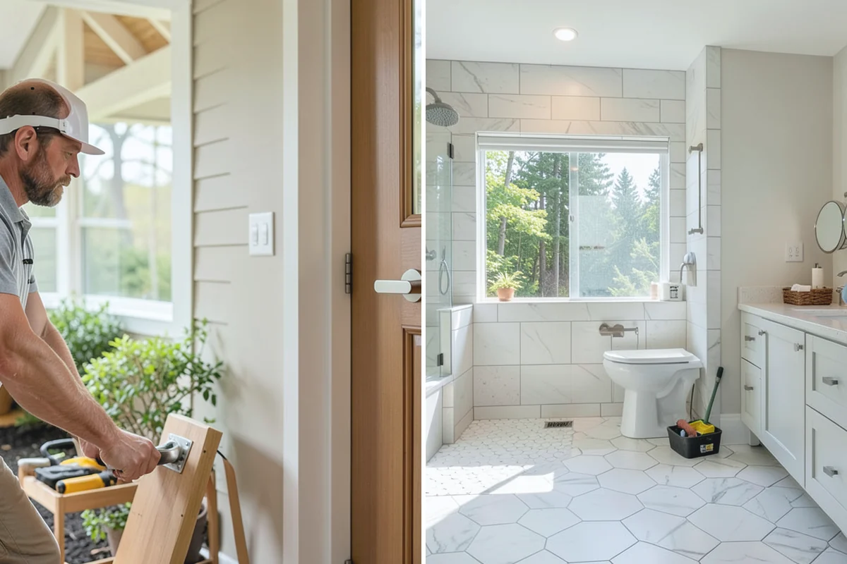 Wood Window Installation in Roy, Pierce County, WA - Assess openings and select clad or primed wood units