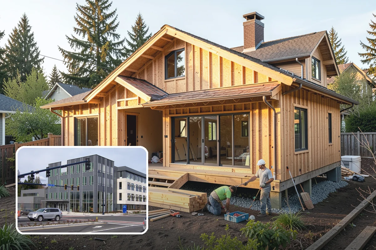 Wood Window Installation in Shoreline, King County, WA - Rich, natural appearance that elevates interiors