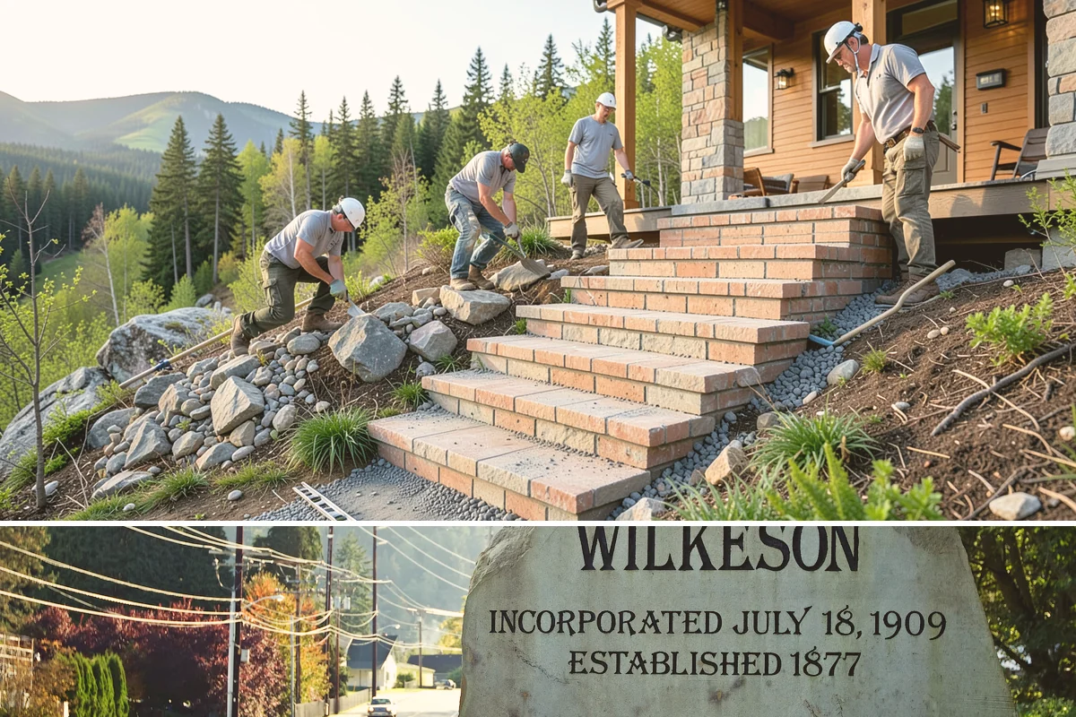 Wood Window Installation in Wilkeson, Pierce County, WA - Wood windows are best installed and finished during drier weather to protect exposed material, and we carefully cover openings...