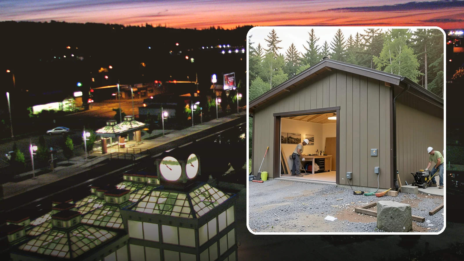Workshop Construction in Auburn, King County, WA - A dedicated workshop building equipped with power, lighting, and durable finishes.