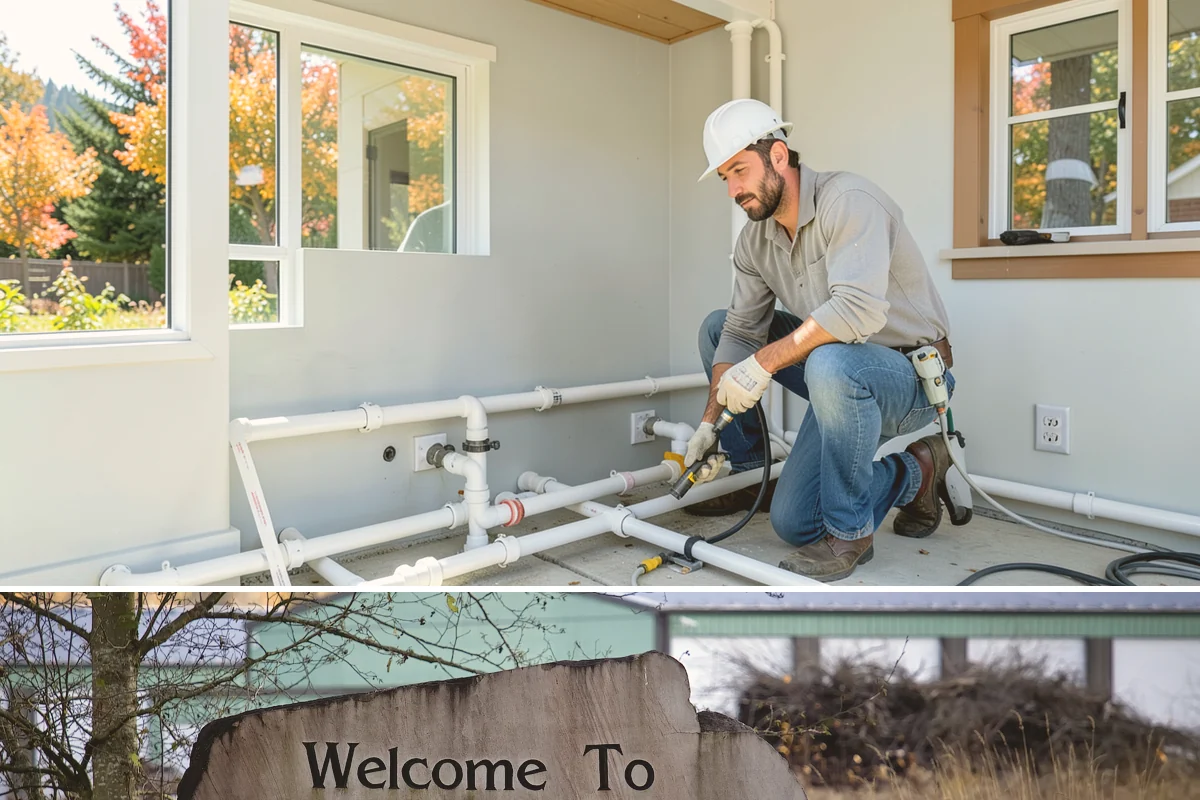 Workshop Construction in Buckley, Pierce County, WA - We frame and dry-in during the summer so interior wiring and finishing can continue through the wet season.