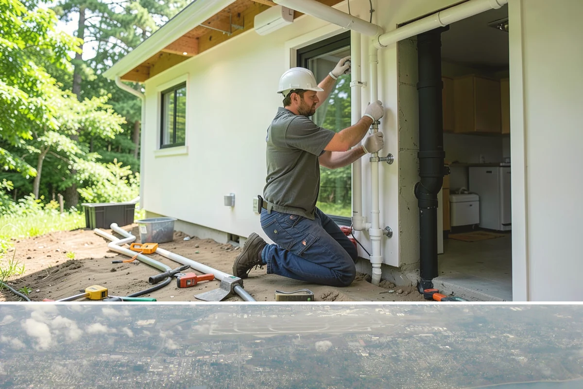 Workshop Construction in Burien, King County, WA - We frame and dry-in during the summer so interior wiring and finishing can continue through the wet season.