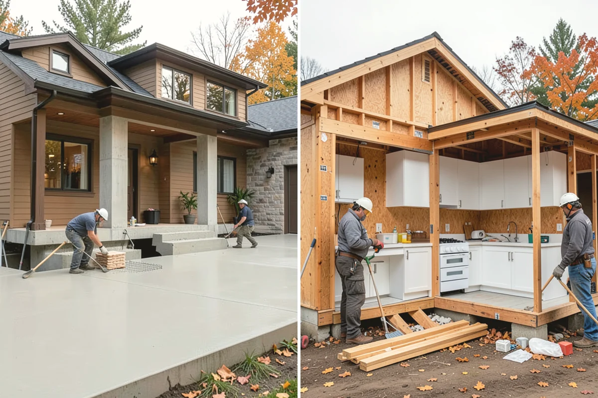 Workshop Construction in Covington, King County, WA - Plan the workshop size, power, and layout