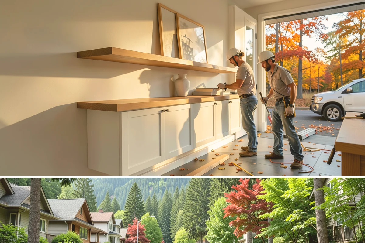 Workshop Construction in Darrington, Snohomish County, WA - We frame and dry-in during the summer so interior wiring and finishing can continue through the wet season.