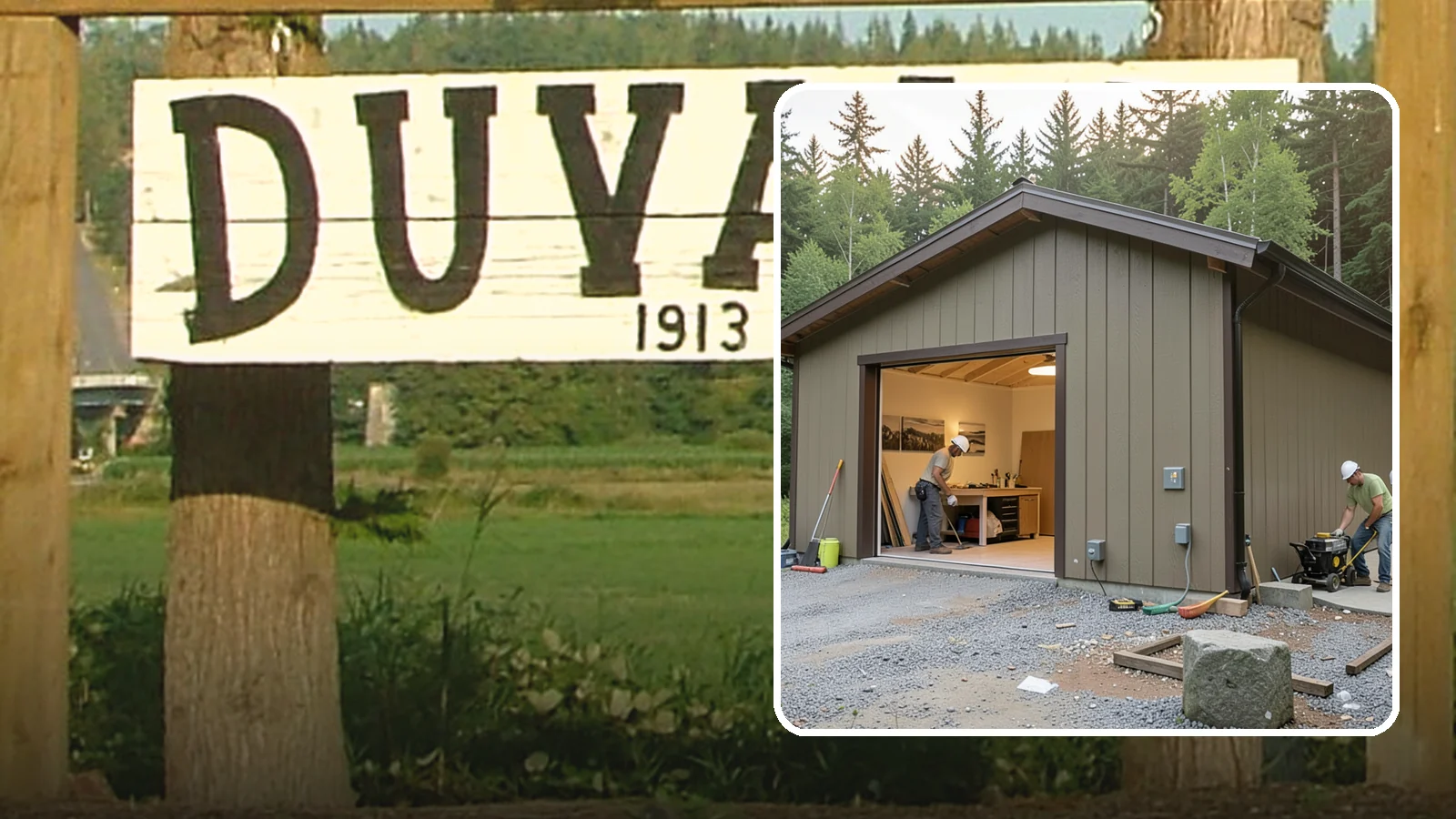 Workshop Construction in Duvall, King County, WA - A dedicated workshop building equipped with power, lighting, and durable finishes.