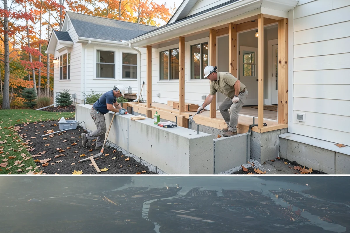 Workshop Construction in Fife, Pierce County, WA - We frame and dry-in during the summer so interior wiring and finishing can continue through the wet season.