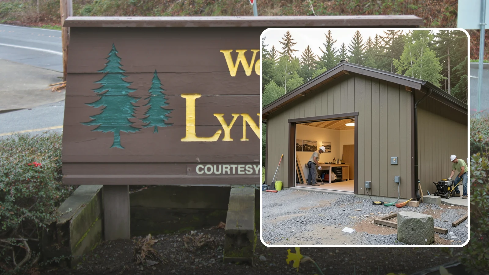 Workshop Construction in Lynnwood, Snohomish County, WA - A dedicated workshop building equipped with power, lighting, and durable finishes.