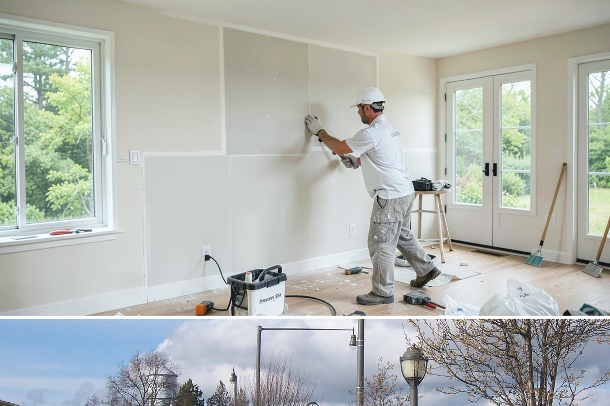 Workshop Construction in Marysville, Snohomish County, WA - We frame and dry-in during the summer so interior wiring and finishing can continue through the wet season.