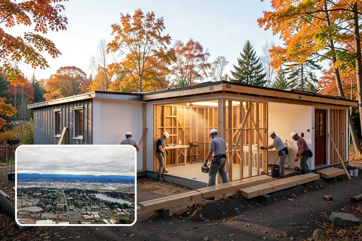 Workshop Construction in SeaTac, King County, WA - A dedicated, distraction-free work space