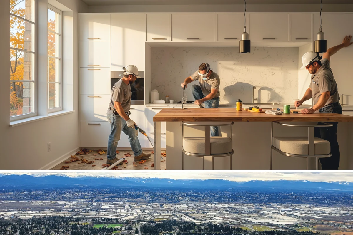 Workshop Construction in SeaTac, King County, WA - We frame and dry-in during the summer so interior wiring and finishing can continue through the wet season.