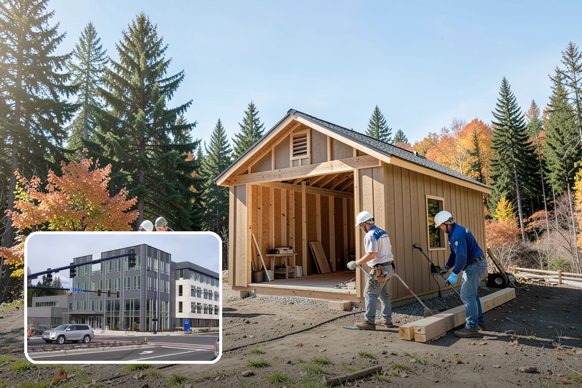 Workshop Construction in Shoreline, King County, WA - A dedicated, distraction-free work space