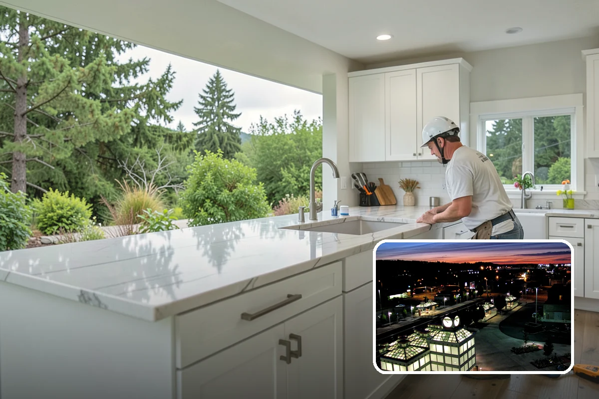 Wraparound Addition in Auburn, King County, WA - Adds substantial square footage across multiple sides